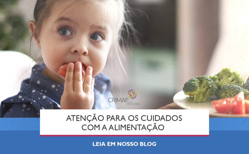 Atenção para os cuidados com a alimentação